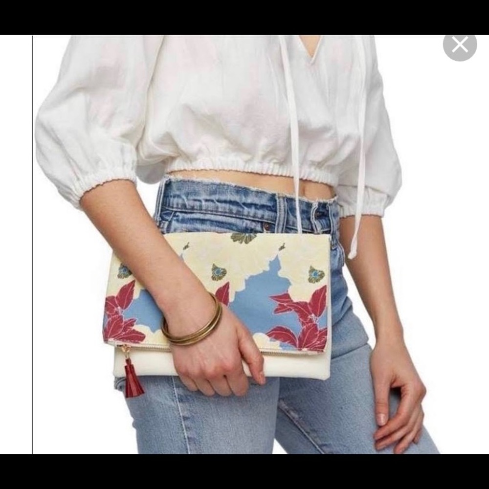Rachel Pally Reversible clutch